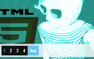 Page Number Navigation Blogger Valid HTML5