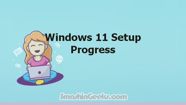 Windows 11 Setup Progress