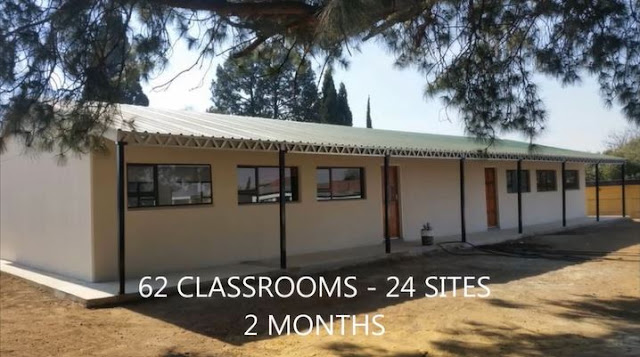 ABT classrooms for Gauteng education department