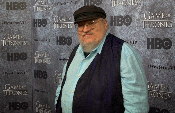 George R.R. Martin writes 'Game of Thrones' on a DOS Machine