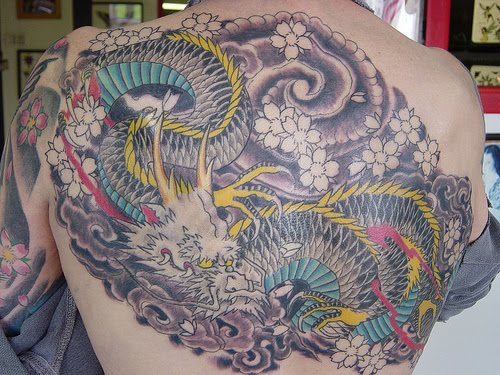 japanese dragon tattoo women. Japanese Dragon