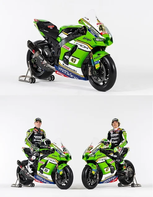 Kawasaki Racing Team Motul sponsor WorldSBK 2024 Alex Lowes dan Axel Bassani Ninja ZX-10RR Peluncuran tim KRT Pelumas Motul untuk balap motor