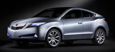 New Luxury Acura ZDX Concept 