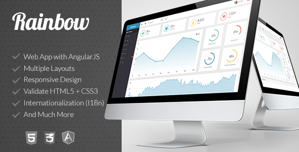 Responsive Admin App with AngularJS 