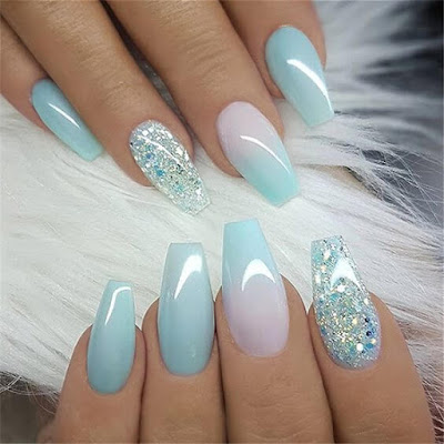34+ Ombre Acrylic Nails Designs For The Summer Season 2019