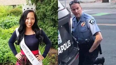 image result for the wife of george floyd killer derek chauvin files for divorce