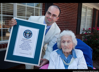 Besse Cooper Turns 116