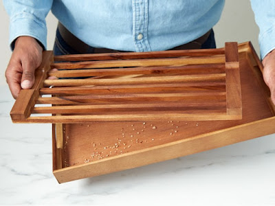 Oneida Bamboo Slotted Bread Board