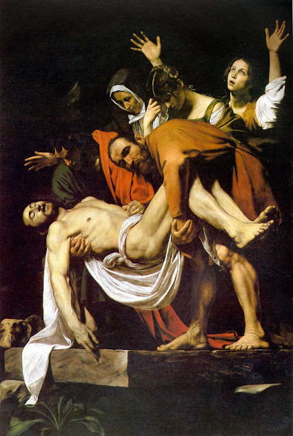 Caravaggio, "Deposición"