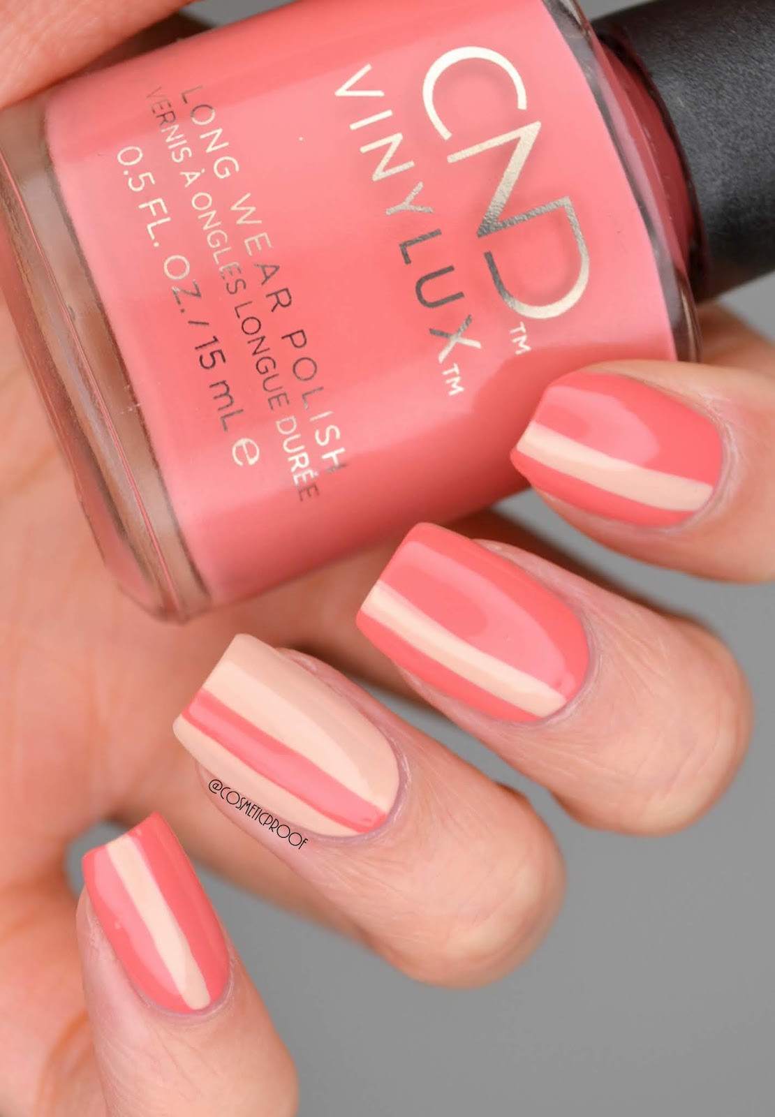 Nails Coral With The New Cnd Sweet Escape Collection