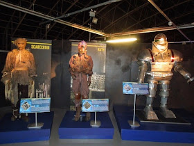 Doctor Who Scarecrow Hath K-1 robot exhibit