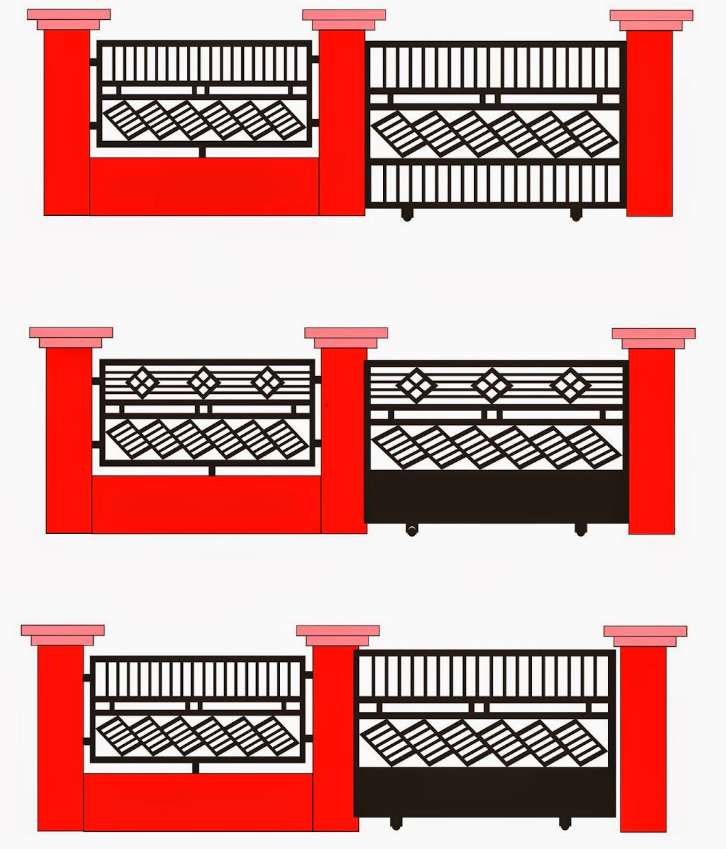 Cara Desain Pagar  Rumah MInimalis  Terbaru BENGKEL LAS 