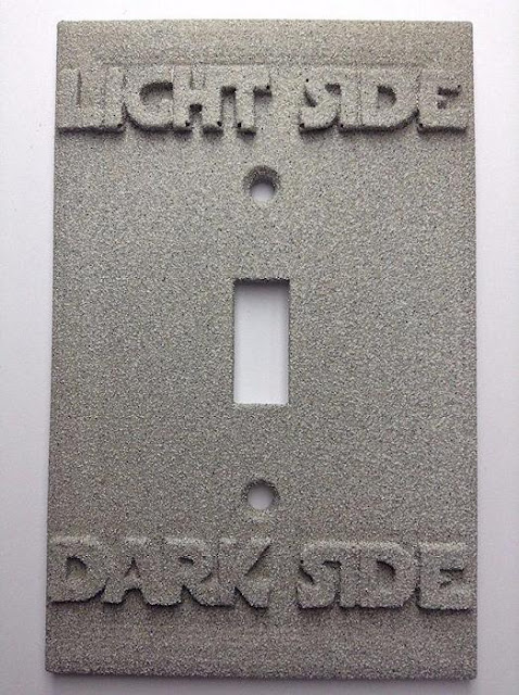 Starwars Light/Dark Side Light Switch Cover