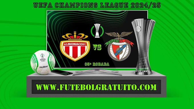 Assistir Monaco x Benfica ao vivo grátis 27/11/2024