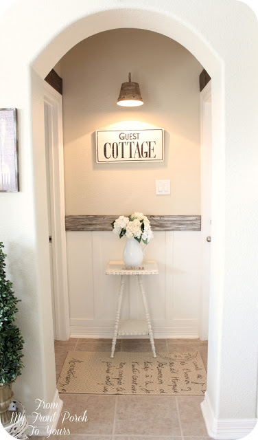 Cottage Style- Farmhouse -Guest Hallway-From My Front Porch To Yours