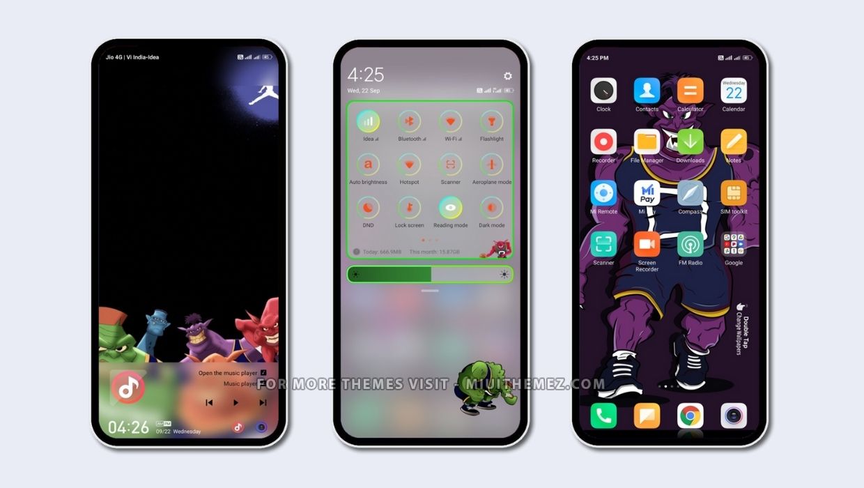 Monstars_1996 MIUI Theme