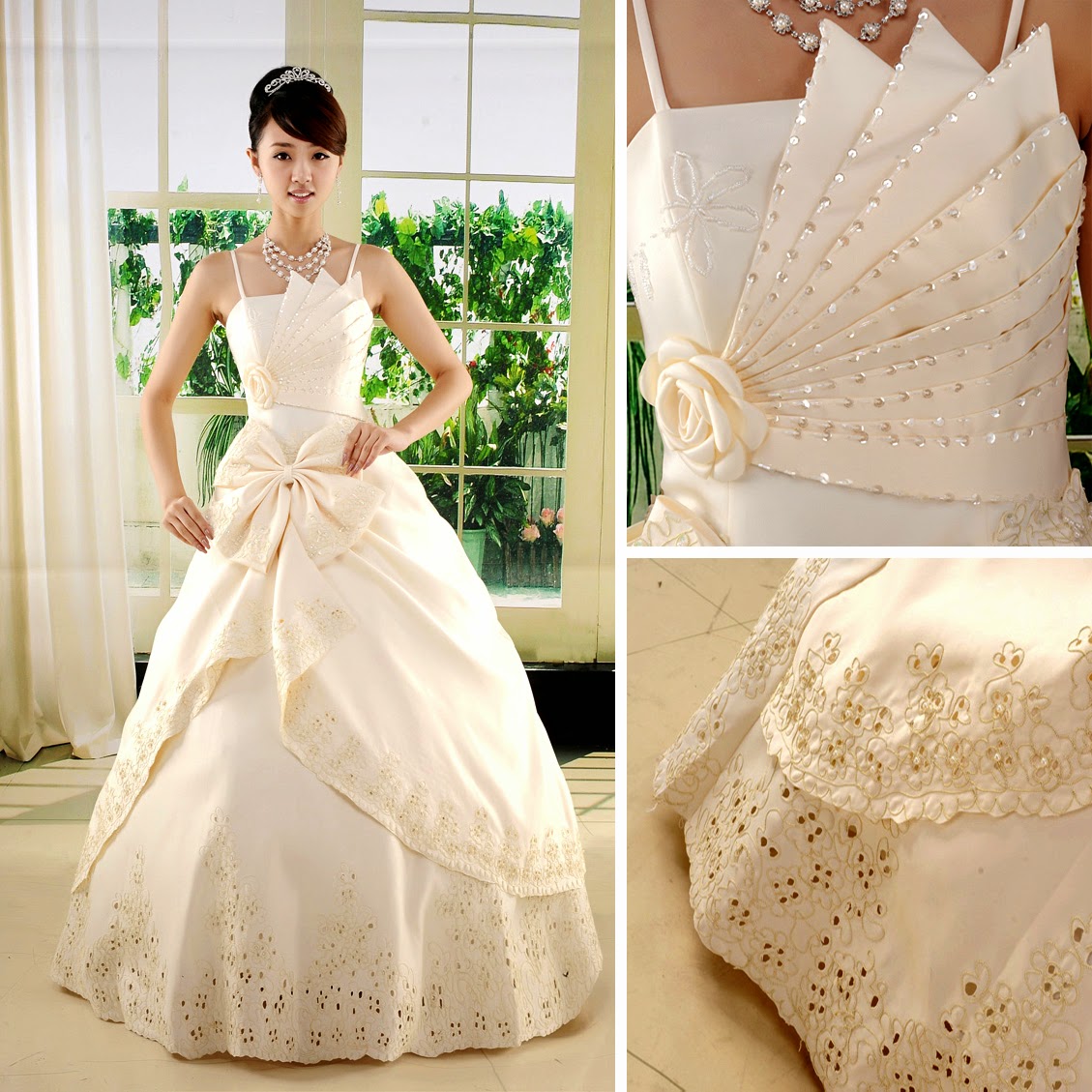 Koleksi Gaun  Dress Pengantin Pesta Wedding  Dress Korean 