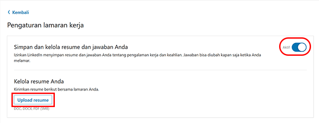 Cara Upload CV Di LinkedIn