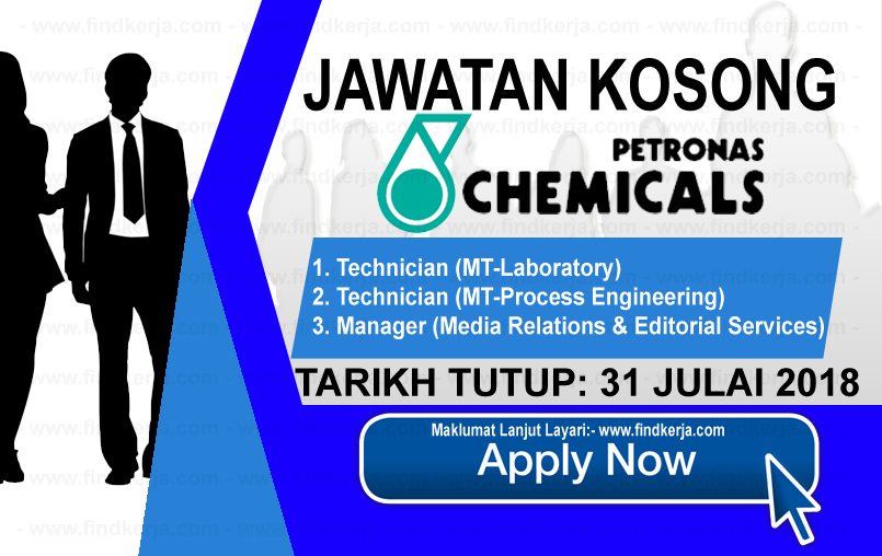 Jawatan Kosong Petronas Chemical Group (31 Julai 2018 ...
