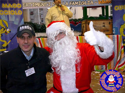 Una Melodia per la Sicurezza 2012 Babbo Natale sul palco della kermesse organizzata da ARGOS ROMA - Oasi Park