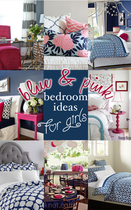 Blue and Pink Bedroom Ideas for Girls ~ Entirely Eventful Day