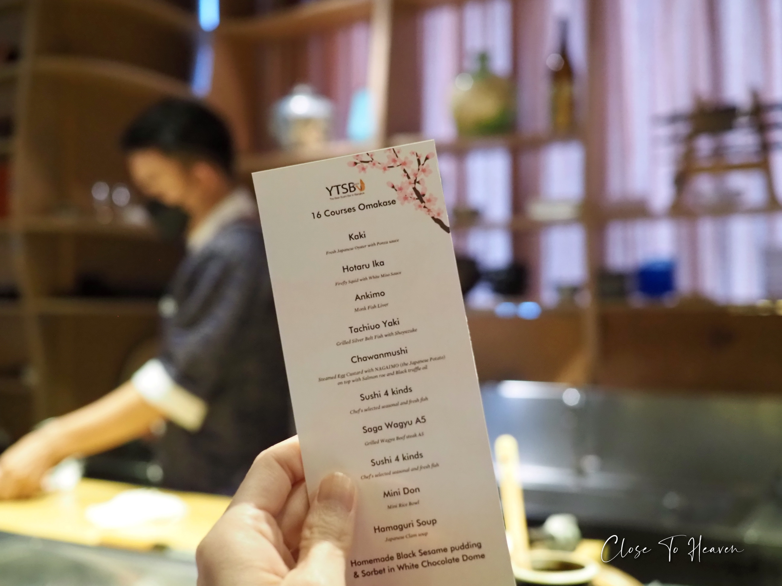 Omakase @ YTSB - Yellow Tail Sushi Bar | VIE Hotel Bangkok