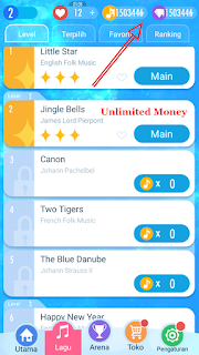 Piano Tiles 2 Mod Apk money