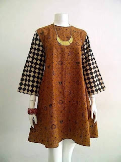 Model Baju Batik Gamis