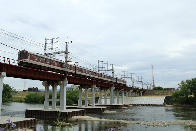 近鉄南大阪線撮影記 大和川橋梁(河内天美駅ー矢田駅間)