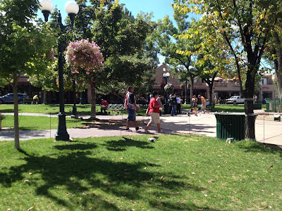  Plaza of Santa Fe is the Heart of Santa Fe, photo by K. Lindemer