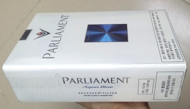 Thuốc lá Parliament Aqua Blue xịn
