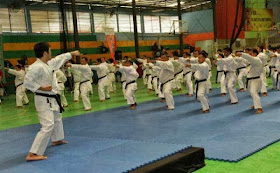 200 Karateka Shotokan TNI Berlatih Bersama Master Karateka Jepang