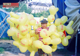 de beaux ballons jaune a vendre