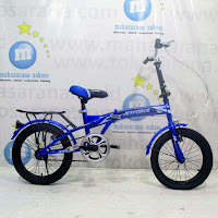 16 jetforce folding sepeda lipat