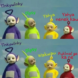 Meme Teletubbies dan video lucunya Lagi Rame di Medsos2