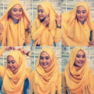 Tutorial Dan Tips Trend Jilbab Syari'i Simple 2017