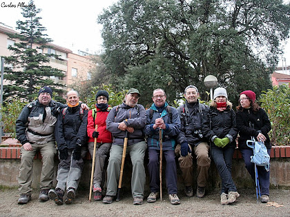 Caminada Popular del canvi de la senyera al Pujol de la Guàrdia Vilanova del Camí 2013