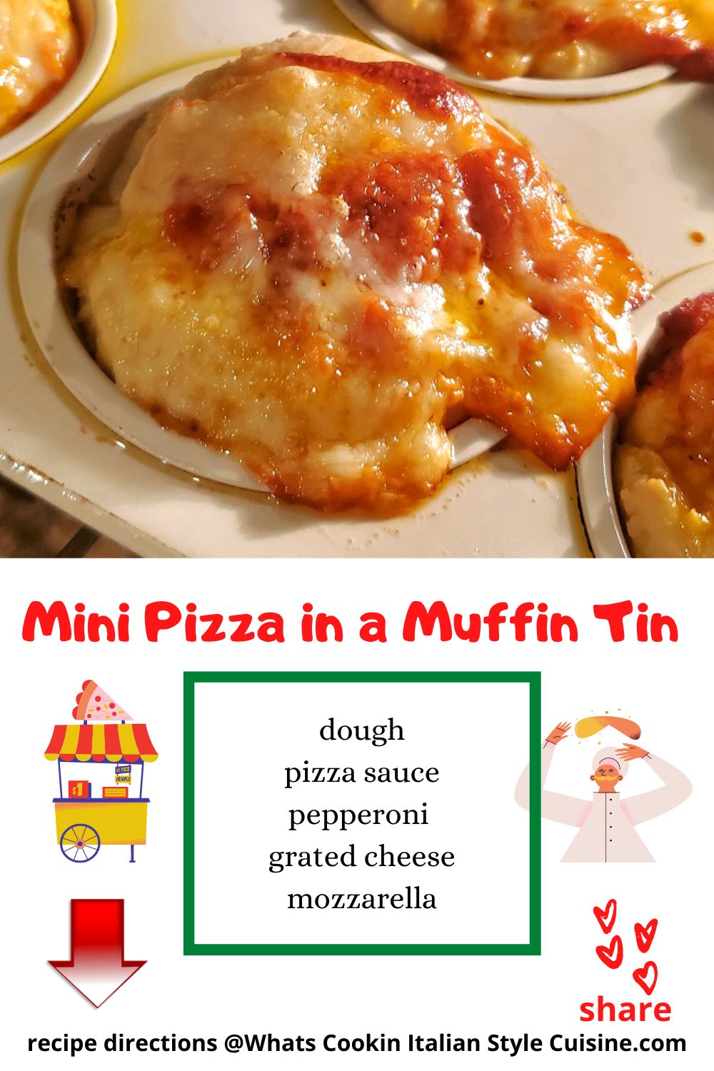 Muffin Tin Pizza  Tasty Mini Snacks 