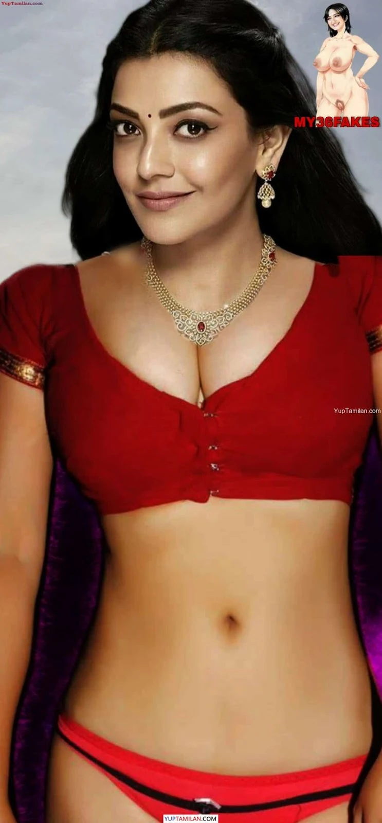 Kajal Agarwal Seducing Navel Photos- Hot & Sexy Pics