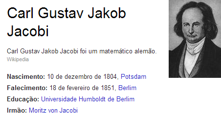 carl jacobi - Pesquisa Google