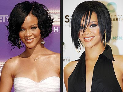 How to make Rihanna Bob Hair style 2009