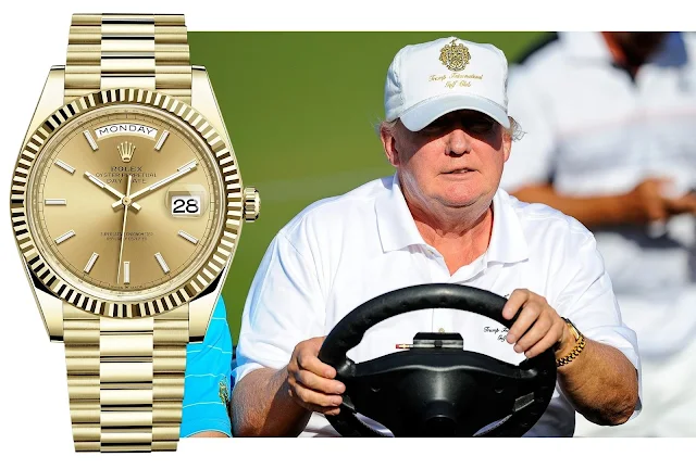 Donald Trump and his choice of wristwatch