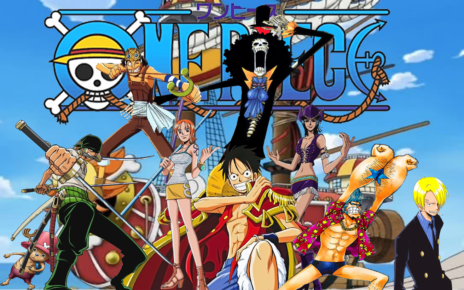 Kartun One Piece Manga Jepang Dallis Setiawan