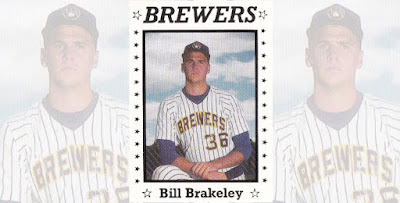 Bill Brakeley 1990 Helena Brewers card