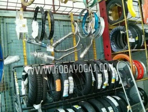 Toko Aksesoris Sparepart Variasi Motor Terlengkap di 