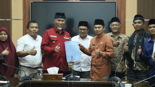 Gubernur Sumbar Siap Bangun Jalan Alternatif  Malalo - Asam Pulau