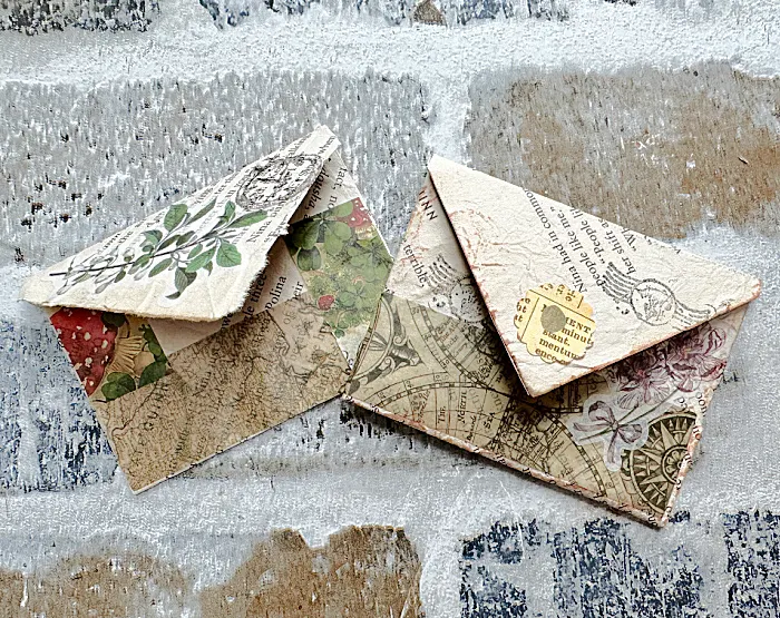 decorative mini envelopes