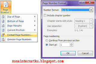 Cara Mengatur Page Number Di Microsoft Word