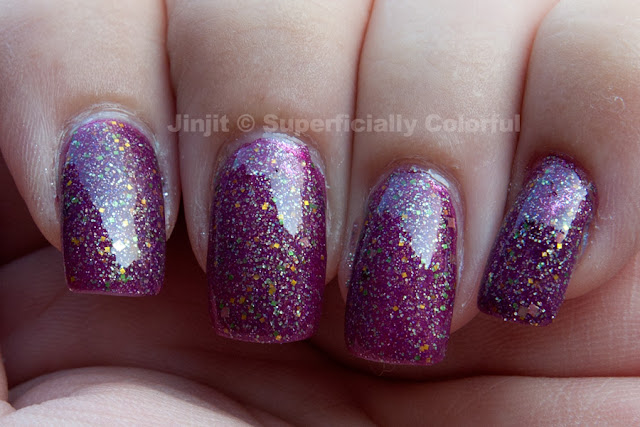 Nail Venturous Lacquers - The Shimmer Effect
