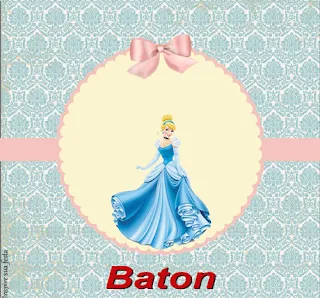 Cinderella Party: Free Printable Candy Bar Labels.